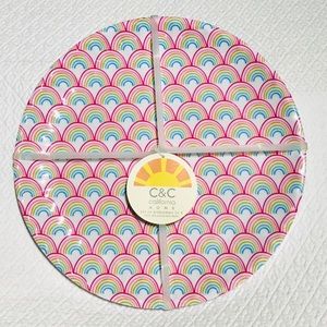Anthropologie Dining - 8pk - Anthropologie C&C California Rainbow Plates Anthropologie Dining - 8pk - Anthropologie C&C California Rainbow Plates